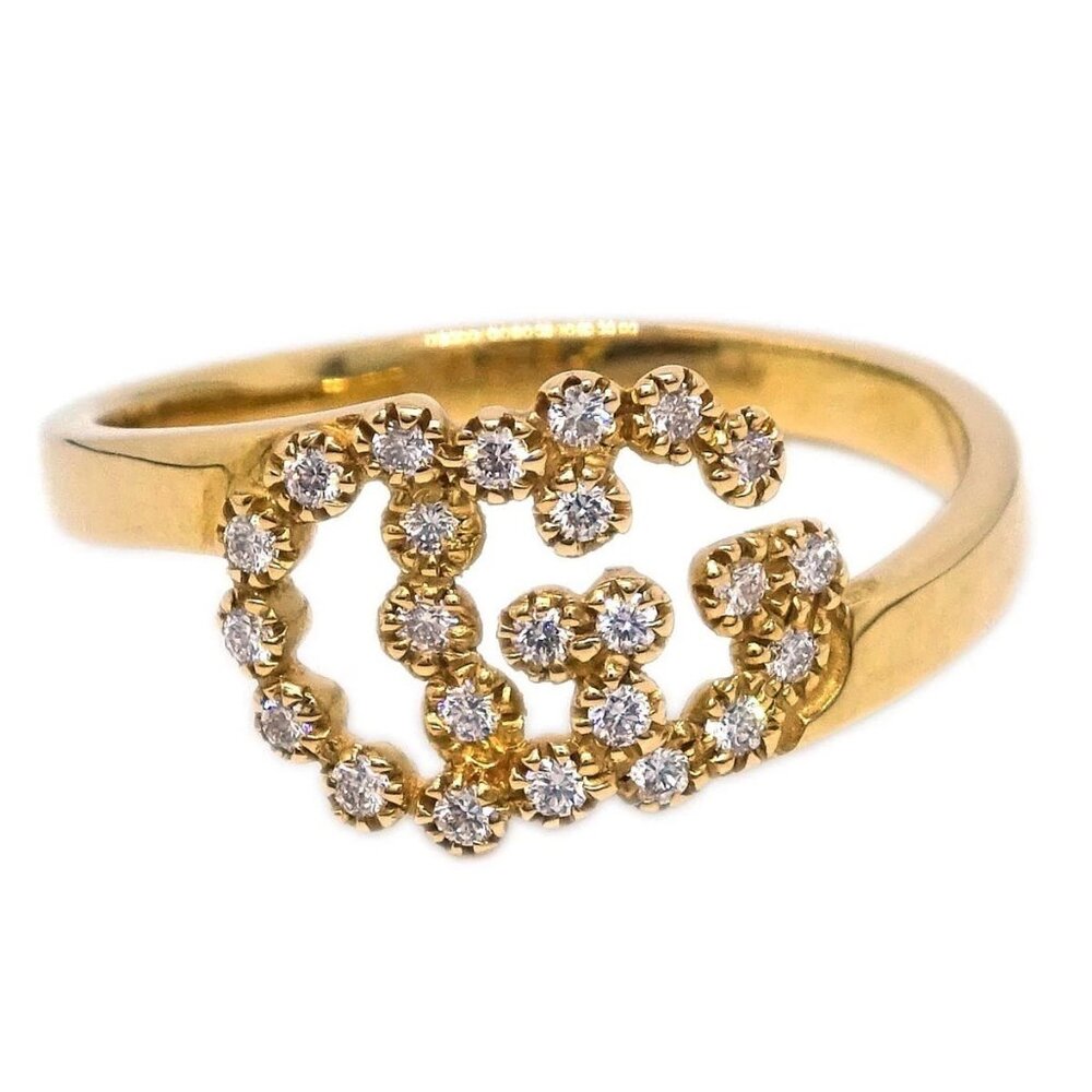 Gucci Ring Au750 Diamond #9 #48 #8